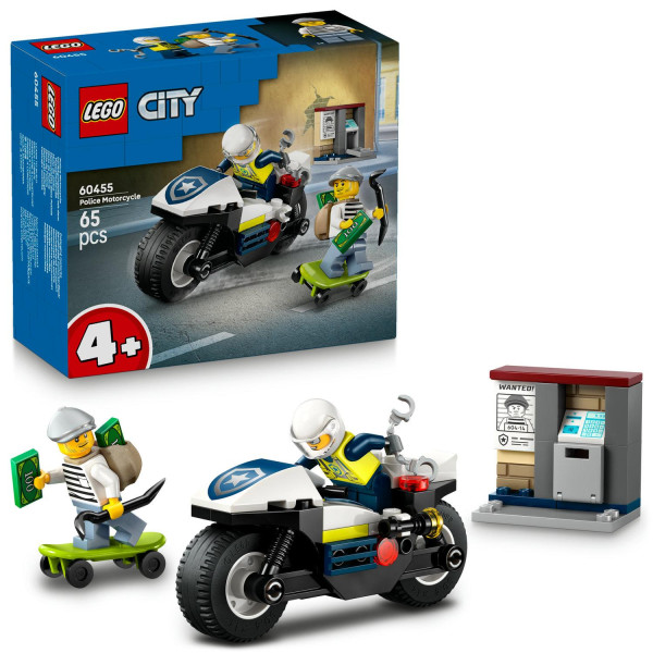 Naháňačka na policajnej motorke