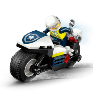 Naháňačka na policajnej motorke
