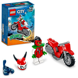 Škorpiónova kaskadérska motorka