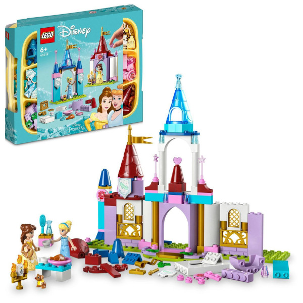 Kreatívne zámky princezien od Disneyho