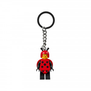 Lady Bug Girl Key Chain