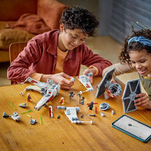 Stíhačka TIE & X-wing – kombinovaná stavebnica