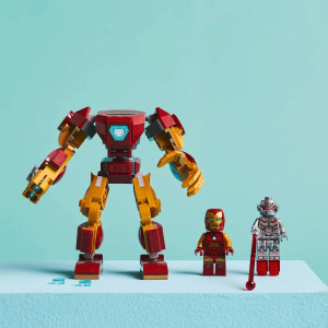 Iron Man v robotickom obleku vs. Ultron