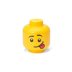 Malý úložný box v tvare hlavy