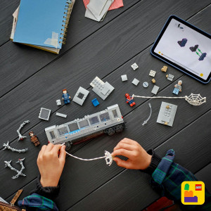 Spider-Man vs. Doc Ock: Scéna v metre